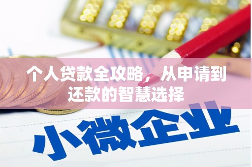 裕华个人贷款全攻略，从申请到还款的智慧选择