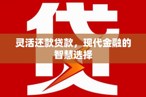 裕华灵活还款贷款，现代金融的智慧选择
