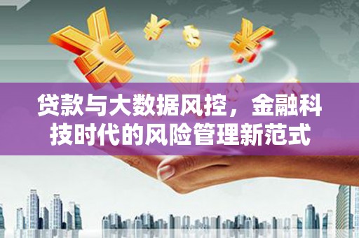 裕华贷款与大数据风控，金融科技时代的风险管理新范式