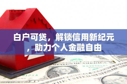 裕华白户可贷，解锁信用新纪元，助力个人金融自由
