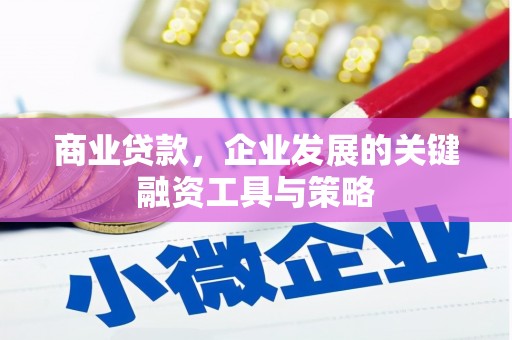 裕华商业贷款，企业发展的关键融资工具与策略