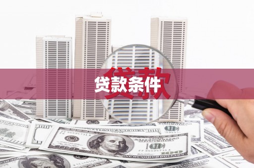 裕华贷款条件
