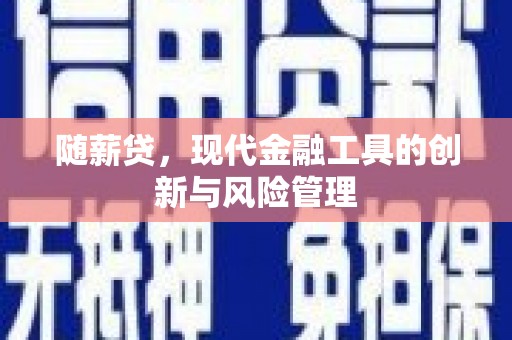 裕华随薪贷，现代金融工具的创新与风险管理