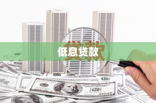 裕华低息贷款