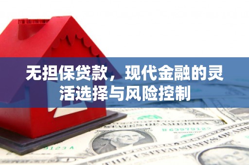 裕华无担保贷款，现代金融的灵活选择与风险控制