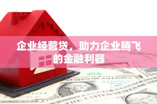 裕华企业经营贷，助力企业腾飞的金融利器