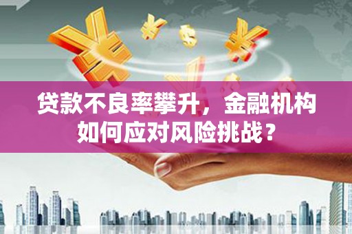 裕华贷款不良率攀升，金融机构如何应对风险挑战？
