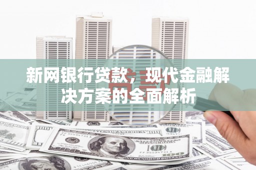 裕华新网银行贷款，现代金融解决方案的全面解析