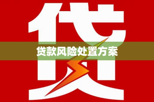裕华贷款风险处置方案