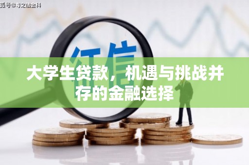 裕华大学生贷款，机遇与挑战并存的金融选择