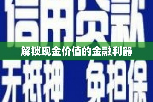 裕华解锁现金价值的金融利器