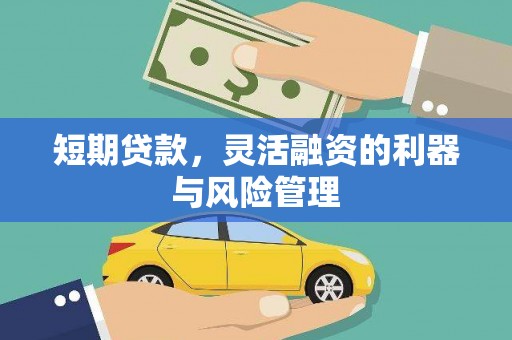 裕华短期贷款，灵活融资的利器与风险管理